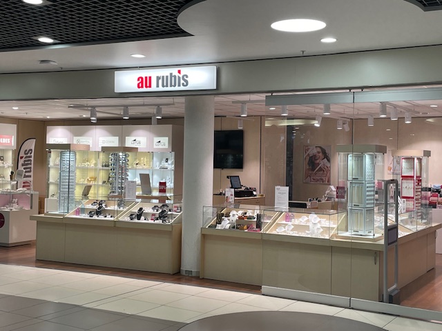 enseigne au rubis au belair centre à yverdon